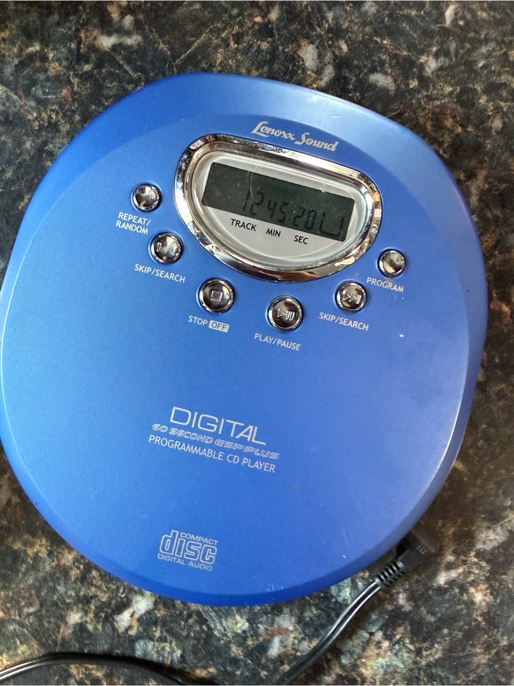 Lenoxx Portable CD Player Y2K WORKING!